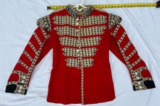 Antique British Army Coldstream Guards Drummer Ceremonial Uniform Tunic Jacket