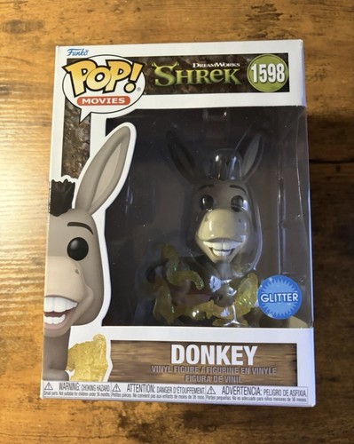 Donkey shrek glitter vinyl - shrek,