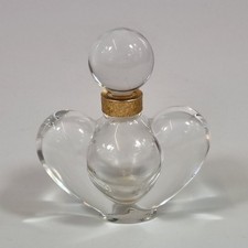 Vintage Lalique For Nina Ricci "Farouche" Glass Scent Perfume Bottle 8.5cm High