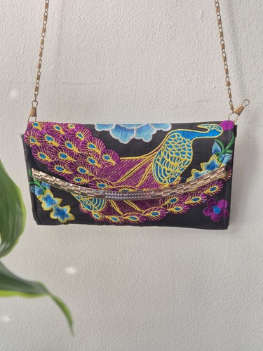 Beautiful embroidered peacock - beautiful,