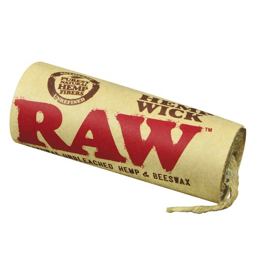 Raw wick natural - raw, unbleached