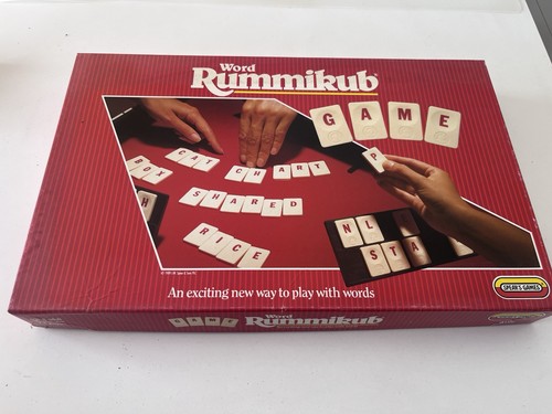 Vintage 1989 word rummikub - vintage,