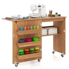Folding Sewing Table Mobile