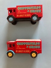 2 Corgi Chipperfields Trucks