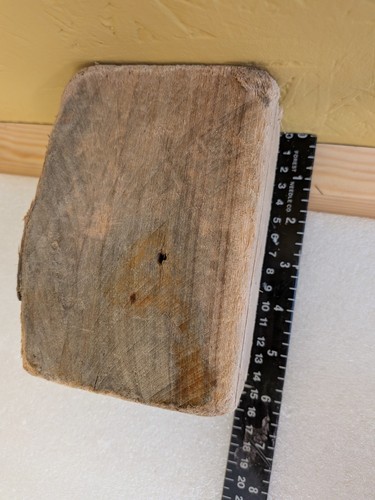 Flat block driftwood - , block.