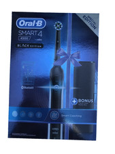 Oral-B Smart 4 4500N CrossAction Electric Toothbrush Black Travel Case