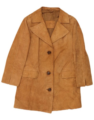 Vintage womens suede button - vintage,