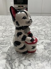 Lorna Bailey Cat Figure 'Tucker' (Tuna The Cat) 12.5cm Tall Perfect