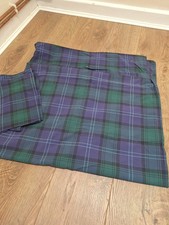 Woolworths Single Bedding Set Green Blue Check Duvet Cover And Pillow Case(B181)