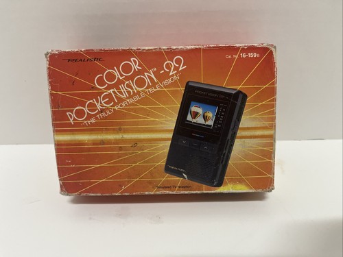 Vintage realistic pocketvision - vintage,