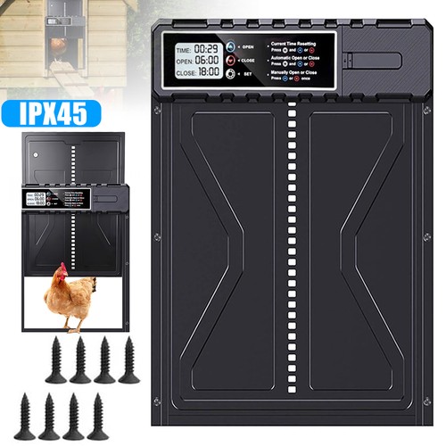 Automatic chicken coop door - automatic,