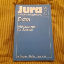 Jura Extra: Abkürzungen für