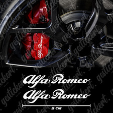 2 x brake caliper sticker for Alfa Romeo sticker decal brake caliper Giulia 147