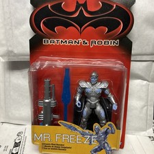 Kenner Batman Robin 1997 Mr. Freeze Figure Rare Cryonic Blast Bazooka 
