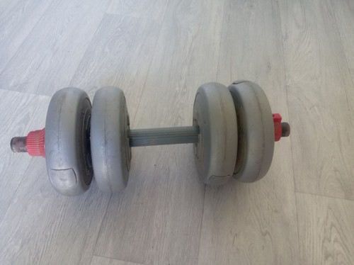 Grey 8kg dumbell - 8kg,