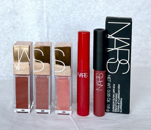 5pc nars afterglow lip - afterglow, shine