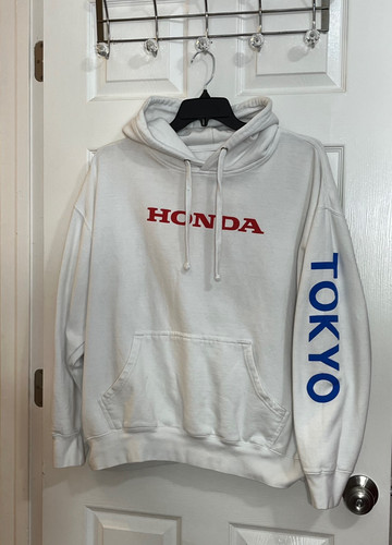 Honda hoodie white logo - honda,