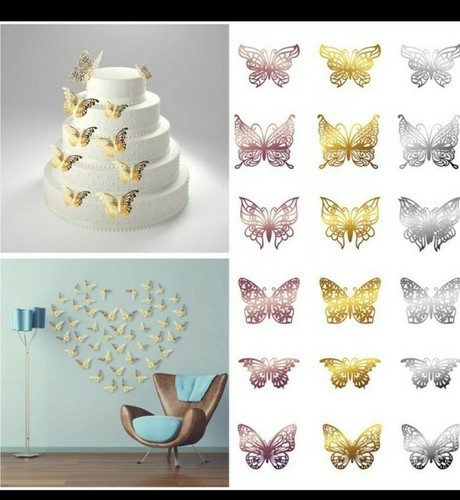 12pcs butterfly wall - 12pcs,