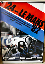 Original Rothmans Porsche 956 Le Mans 24 Stunden 1982 Vintage Poster