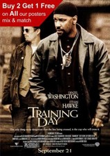 Training Day 2001 Movie Poster A5 A4 A3 A2 A1