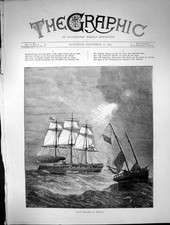 Old Antique Print From England