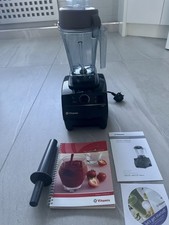 Vitamix Apire Blender Black  (VM109) with 1.4L Jug, Recipes and Tamper - UK Plug