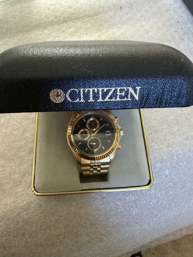 Vintage citizen gold quartz - citizen,