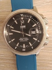 Storm Black Aquanaut Watch On New Barton Strap plus Two Nato Straps.