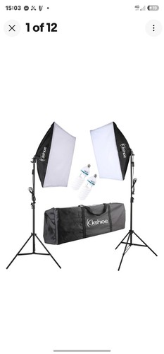 135w large softbox - 2x,