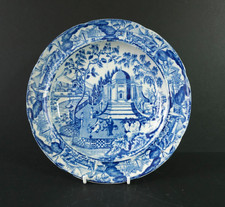 Antique Staffordshire Blue and