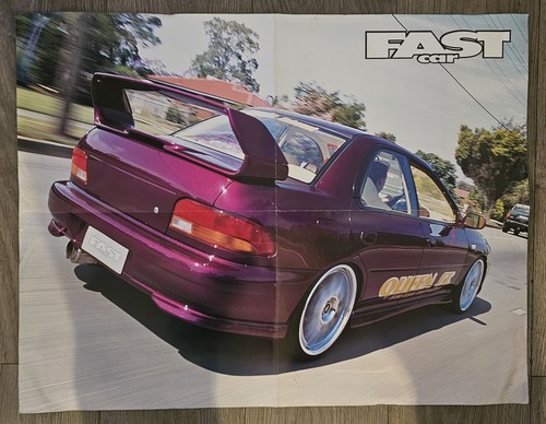 Vintage fast car - car, magazine