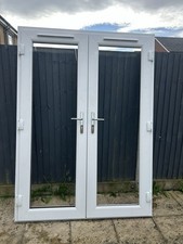 White Upvc French Doors