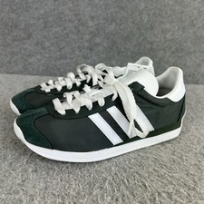 Adidas Originals Country OG Trainers Womens UK 5 EU 38 Green Suede Low Top NEW