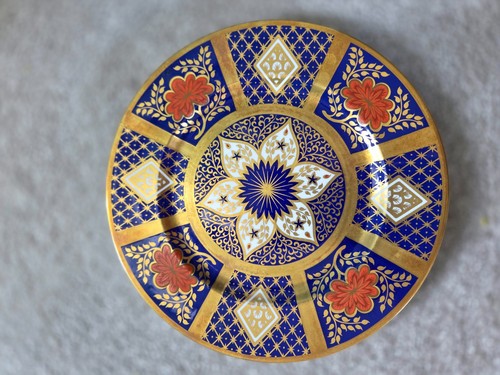 21cm caverswall romany plate - caverswall,
