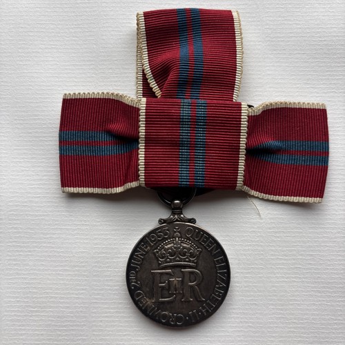 1953 coronation medal - coronation,