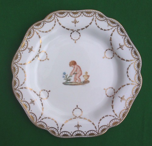 Wedgwood cabinet plate - cabinet,