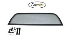 Windblocker for MG F / MG TF ( 1996-2012 ) Convertible Wind Deflector Black