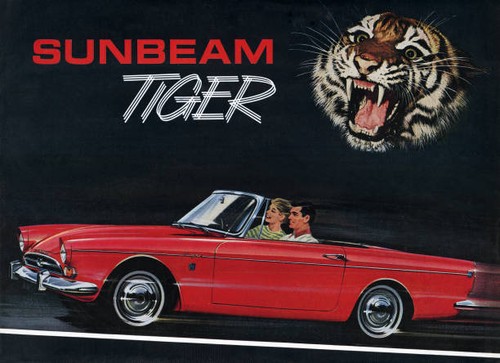 Sunbeam tiger motorcar - tiger,