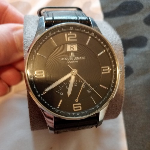Jacques lemans dual time gents - dual,