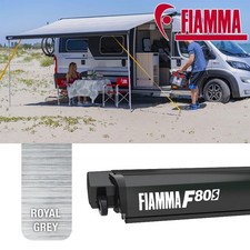 FIAMMA F80S 370 WIND OUT CANOPY AWNING BLACK CASE GREY CANOPY CAMPERVAN CARAVAN