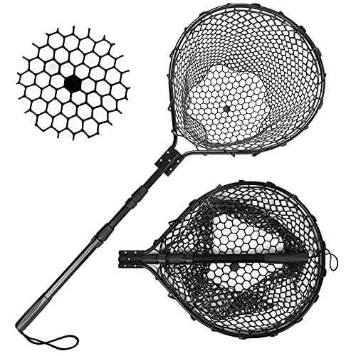 Rubber fishing net - net, large