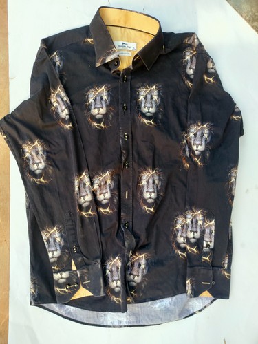 Claudio lugli lion print long - claudio,