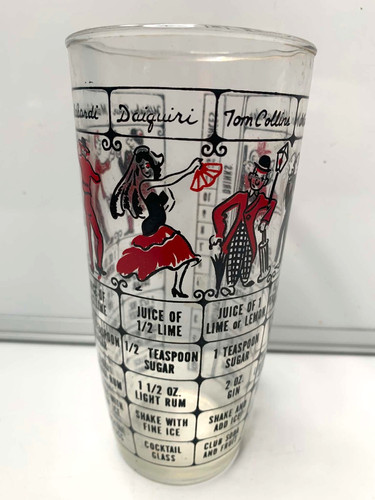 Vintage hazel atlas - red, &