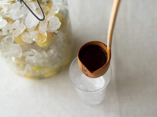 Punch bowl ladle - punch, smoked
