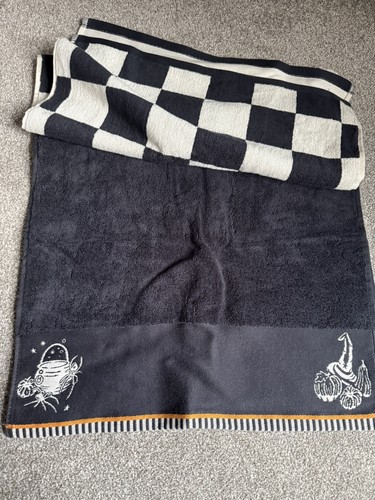 Towels halloween marks - towels,