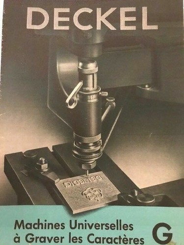 Deckel gk pantograph - g, &