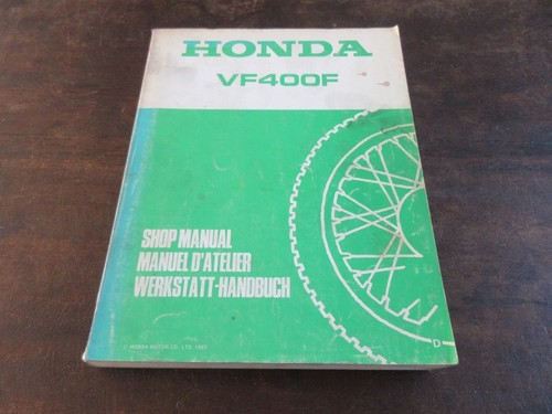 Honda vf400f 1983 workshop - honda,