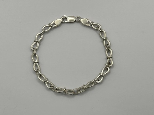 Sterling silver bracelet - silver,