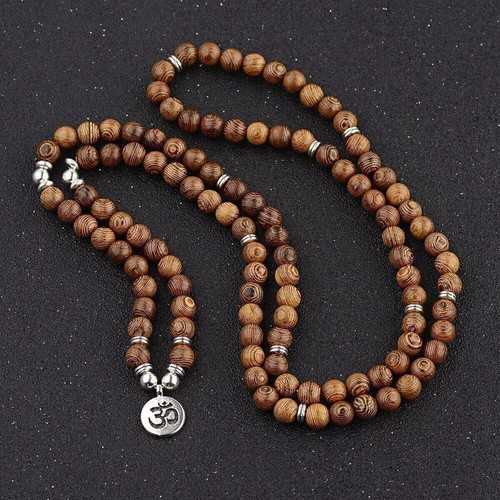 Buddha bracelet wooden - bracelet,