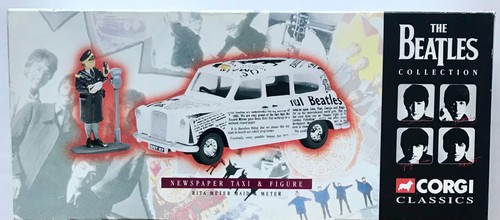 Corgi beatles newspaper taxi - corgi,